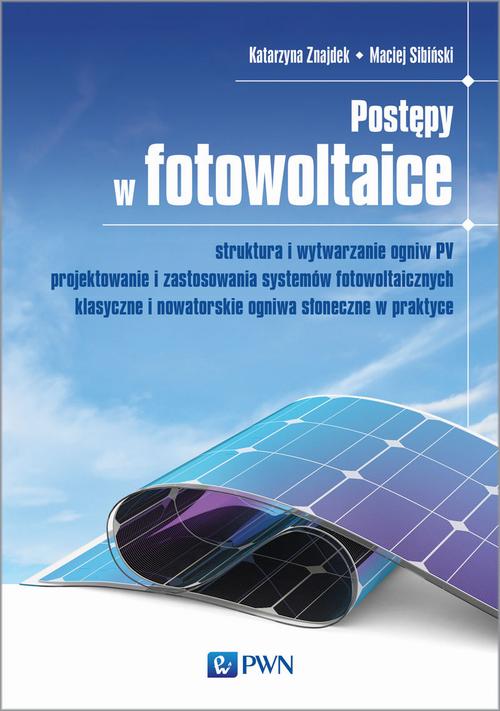 Postępy w fotowoltaice — okładka e-booka
