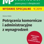 Potrącenia komornicze i administracyjne z wynagrodzeń — okładka e-booka
