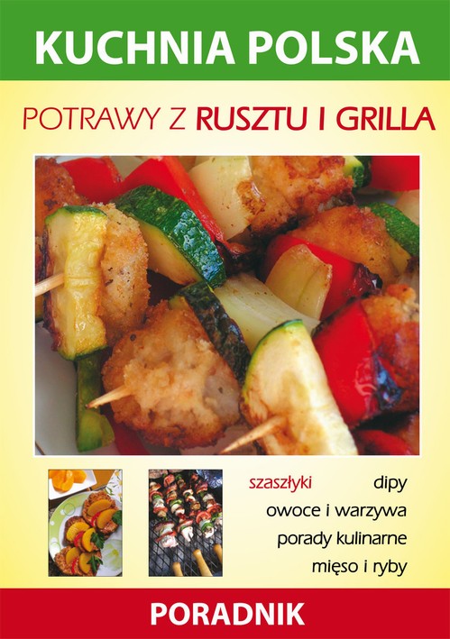 Potrawy z rusztu i grilla — okładka e-booka