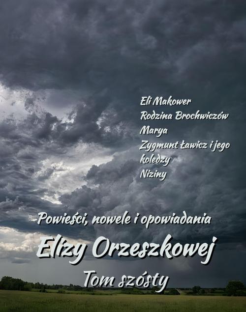 Tytuł: Powieści, nowele i opowiadania Elizy Orzeszkowej. Tom VI
Autor: Eliza Orzeszkowa
Wydawnictwo: Armoryka
Formaty: MOBI, EPUB