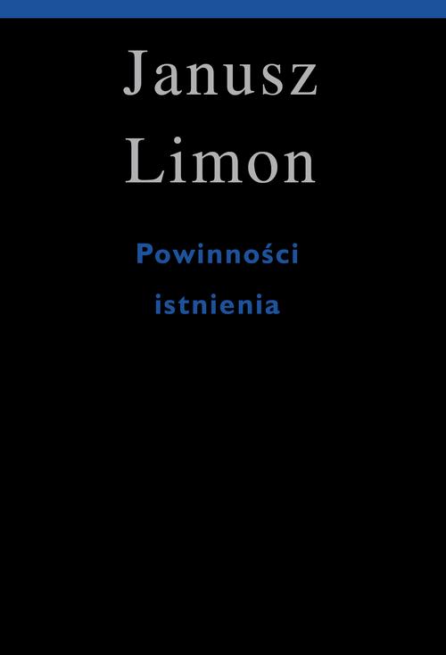 Powinności istnienia — okładka e-booka