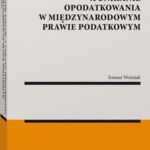 Powstanie zakładu a unikanie opodatkowania w międzynarodowym prawie podatkowym — okładka e-booka