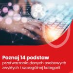 Poznaj 14 podstaw przetwarzania danych osobowych zwykłych i szczególnej kategorii — okładka e-booka