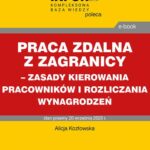 Praca zdalna z zagranicy – zasady kierowania pracowników i rozliczania wynagrodzeń — okładka e-booka