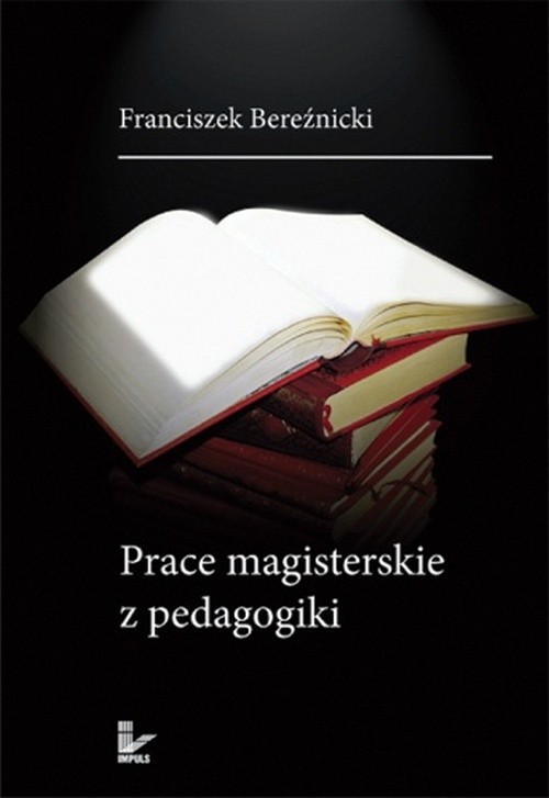 Prace magisterskie z pedagogiki — okładka e-booka