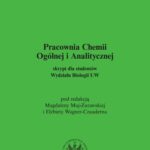 Pracownia chemii ogólnej i analitycznej (2017, wyd. 6) — okładka e-booka