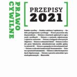 Prawo Cywilne Przepisy 2021 — okładka e-booka