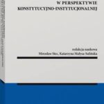 Prawo do dobrego samorządu w perspektywie konstytucyjno-instytucjonalnej — okładka e-booka