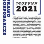 Prawo gospodarcze Przepisy 2021 — okładka e-booka