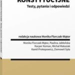 Prawo konstytucyjne. Testy, pytania i odpowiedzi — okładka e-booka