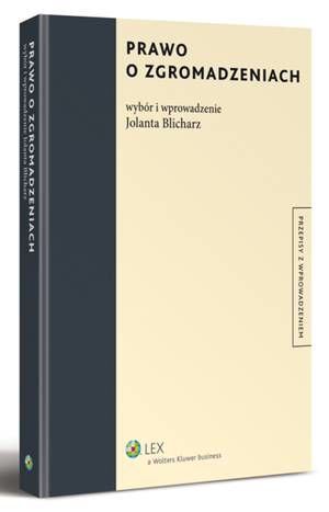Prawo o zgromadzeniach — okładka e-booka