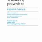 Prawo Rzymskie Warsztaty prawnicze — okładka e-booka