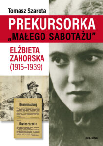 Prekursorka "małego sabotażu" — okładka e-booka