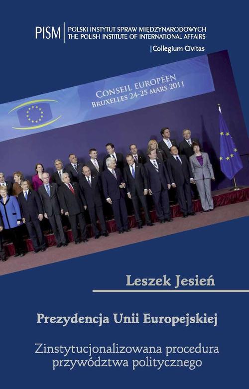 Prezydencja Unii Europejskiej — okładka e-booka