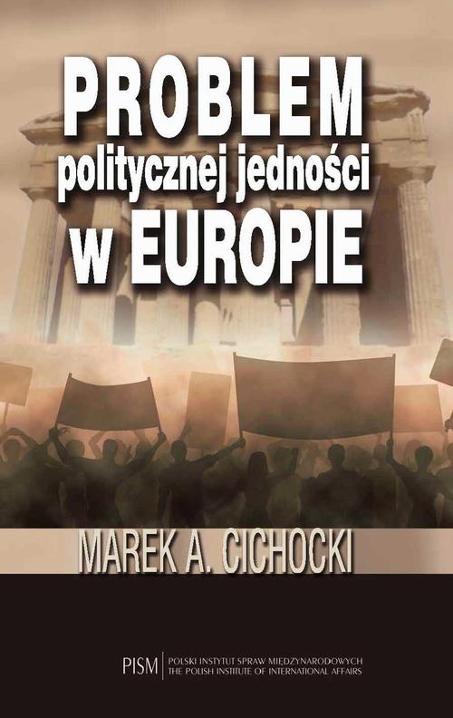 Problem politycznej jedności w Europie — okładka e-booka