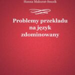 Problemy przekładu na język zdominowany — okładka e-booka