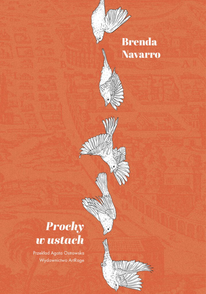 Prochy w ustach — okładka