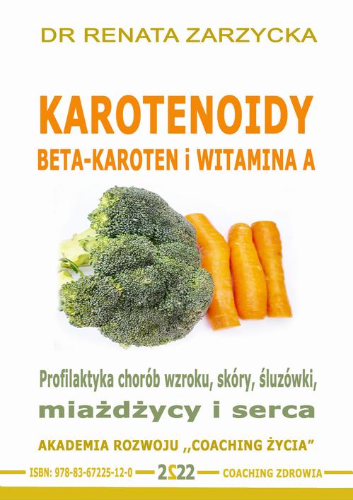 Tytuł: Profilaktyka chorób wzroku, skóry, miażdżycy i serca.
Autor: Dr Renata Zarzycka
Wydawnictwo: Akademia Rozwoju Coaching Życia
Formaty: MP3