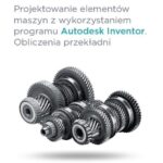 Projektowanie elementów maszyn z wykorzystaniem programu Autodesk Inventor — okładka e-booka