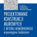 Projektowanie konstrukcji murowych z betonu komórkowego wspomagane badaniami — okładka e-booka