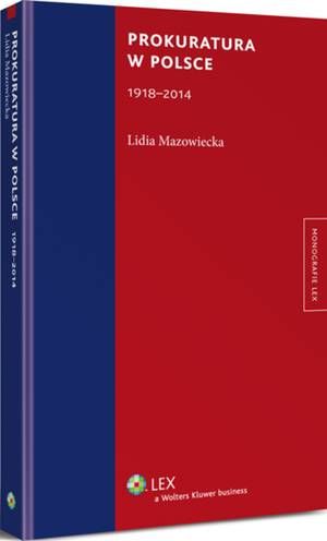 Prokuratura w Polsce (1918-2014) — okładka