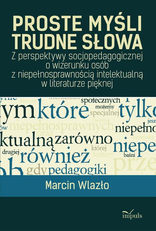 Proste myśli, trudne słowa — okładka e-booka