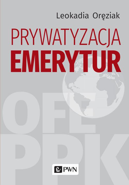 Prywatyzacja emerytur — okładka e-booka