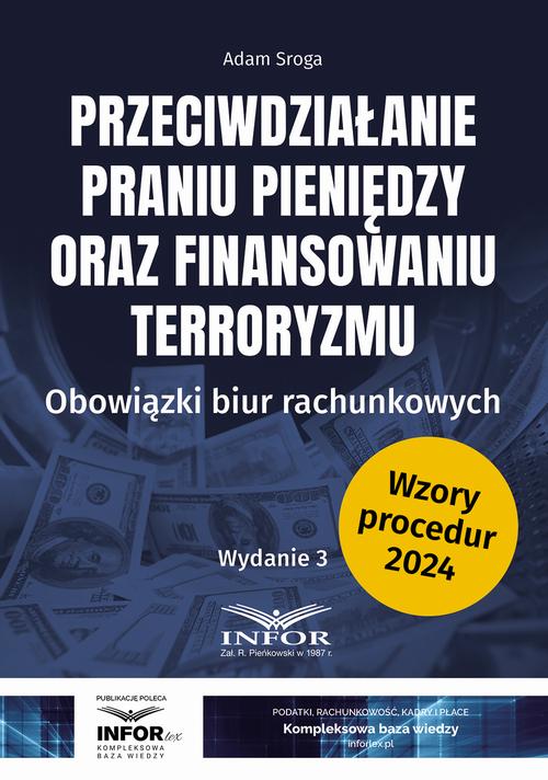 Przeciwdziałanie praniu pieniędzy oraz finansowaniu terroryzmu — okładka e-booka