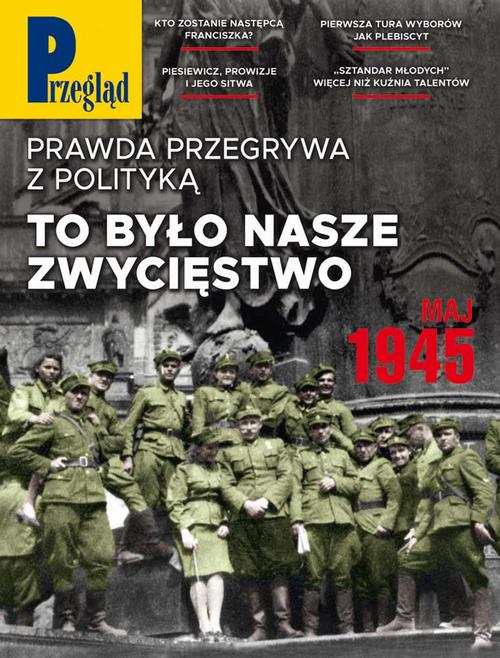 Tytuł: Przegląd. 19
Autor: Paweł Siergiejczyk, Paweł Dybicz, Robert Walenciak, Andrzej Sikorski, Kornel Wawrzyniak, Grzegorz Rudnik, Roman Kurkiewicz, Agnieszka Zakrzewicz, Piotr Kimla, Sławomir Wiatr, Eliza Sarnacka-Mahoney, Mateusz Mazzini, Tomasz Jastrun, Jan Tracz, Daniel Wójtowicz, Wojciech Mikołuszko, Wojciech Kuczok, Kamil Iwanicki, Marek Maruszczak
Wydawnictwo: Fundacja Oratio Recta
Formaty: PDF