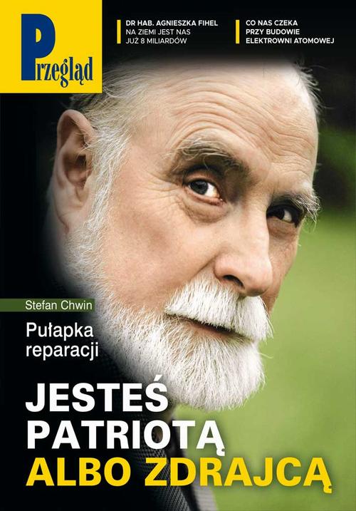 Tytuł: Przegląd. 47
Autor: Jerzy Domański, Paweł Dybicz, Robert Walenciak, Marcin Ogdowski, Roman Kurkiewicz, Jakub Dymek, Agnieszka Wolny-Hamkało
Wydawnictwo: Fundacja Oratio Recta
Formaty: PDF