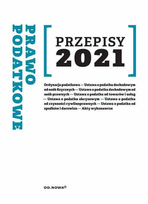 Przepisy 2021. Prawo podatkowe lipiec 2021 — okładka e-booka