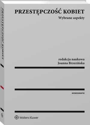 Przestępczość kobiet. Wybrane aspekty — okładka e-booka