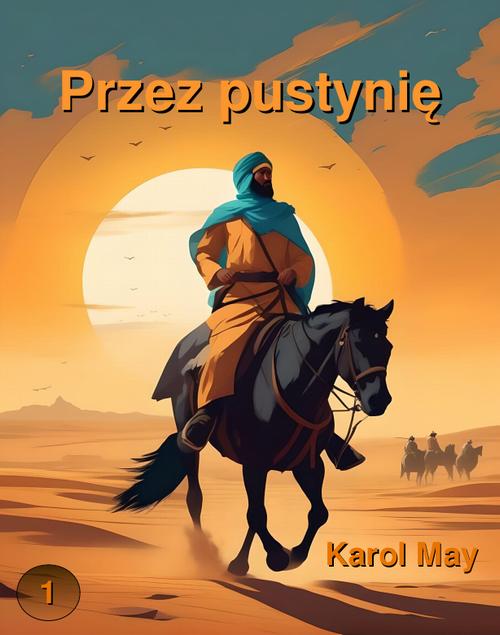 Przez pustynię — okładka e-booka