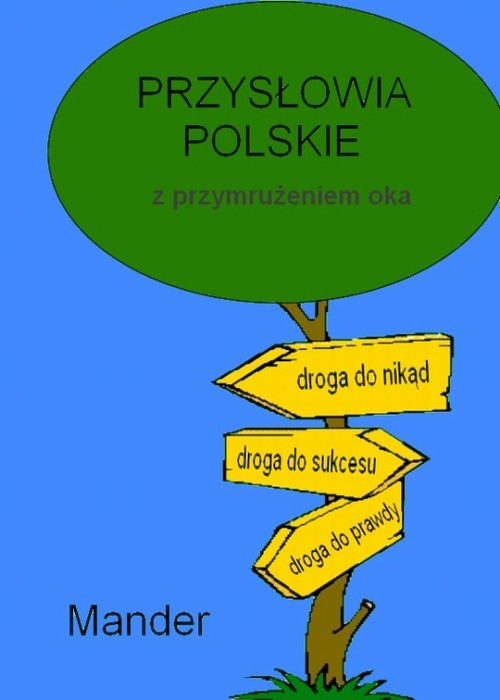 Przysłowia polskie. Z przymrużeniem oka — okładka e-booka