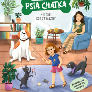 Tytuł: Psia Chatka. Nie taki kot straszny
Autor: Irena Małysa
Wydawnictwo: Świetlik
Formaty: EPUB, MOBI