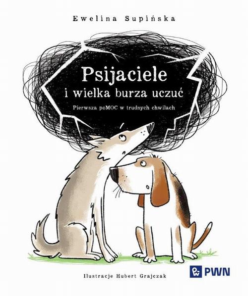 Psijaciele i wielka burza uczuć — okładka e-booka