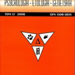Tytuł: Psychologia-Etologia-Genetyka nr 17/2008
Autor: 
Wydawnictwo: Interdyscyplinarne Centrum Genetyki Zachowania Uniwersytetu Warszawskiego i Wydawnictwo Naukowe Scholar
Formaty: PDF