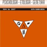 Psychologia-Etologia-Genetyka nr 36/2017 — okładka wydania