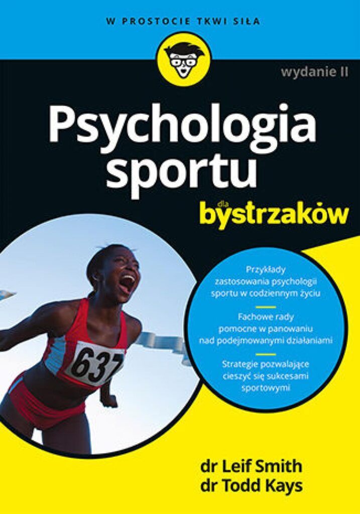 Psychologia sportu dla bystrzaków. Wydanie II — okładka
