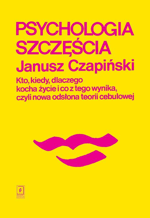 Psychologia szczęścia — okładka e-booka