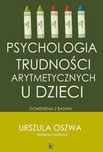 Psychologia trudności arytmetycznych u dzieci — okładka