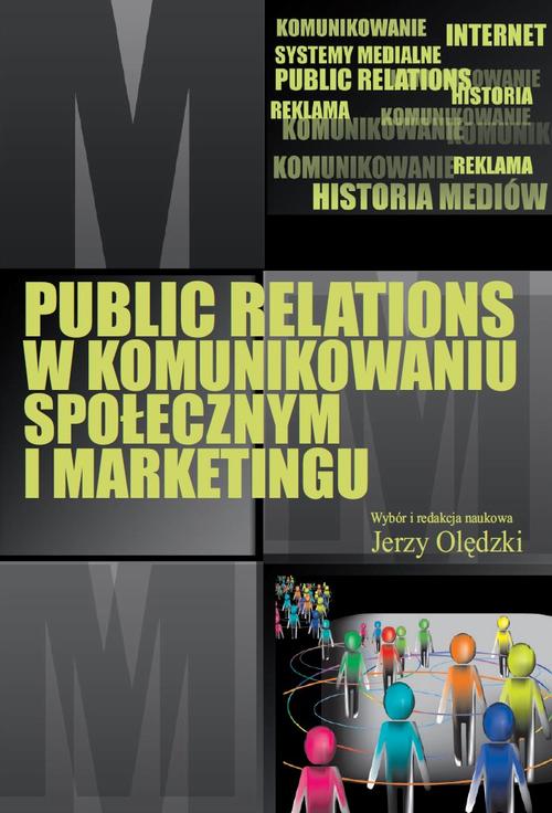 Public relations w komunikowaniu społecznym i marketingu — okładka e-booka