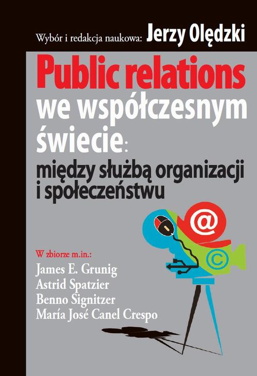 Public relations we współczesnym świecie: — okładka e-booka