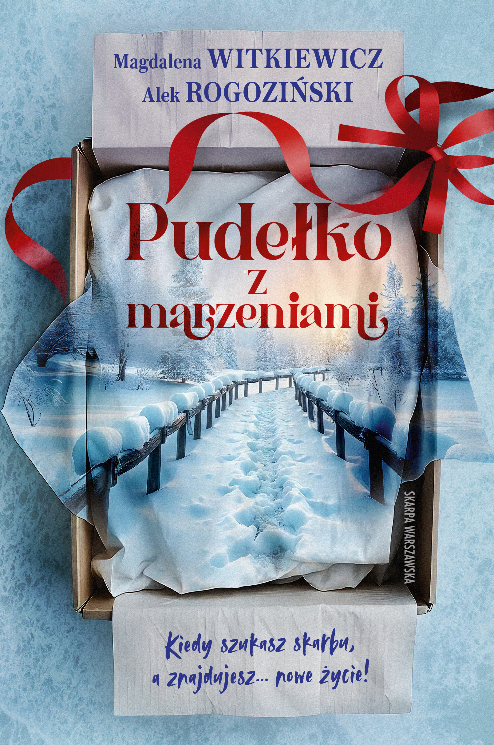 Tytuł: Pudełko z marzeniami
Autor: Magdalena Witkiewicz, Alek Rogoziński
Wydawnictwo: Skarpa Warszawska
Formaty: EPUB, MOBI