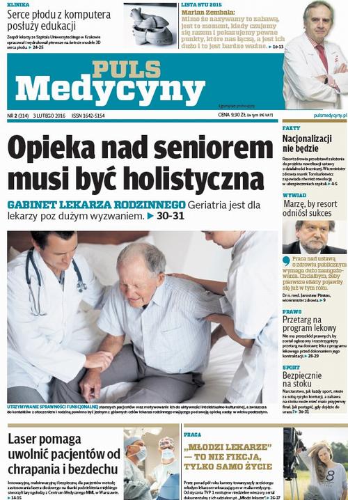 Tytuł: Puls Medycyny NR 2 (314)
Autor: 
Wydawnictwo: Bonnier Business Polska
Formaty: PDF