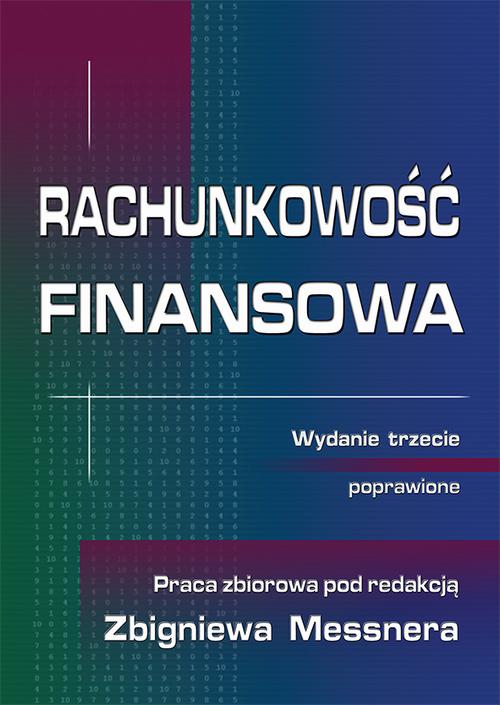 Rachunkowość finansowa — okładka e-booka