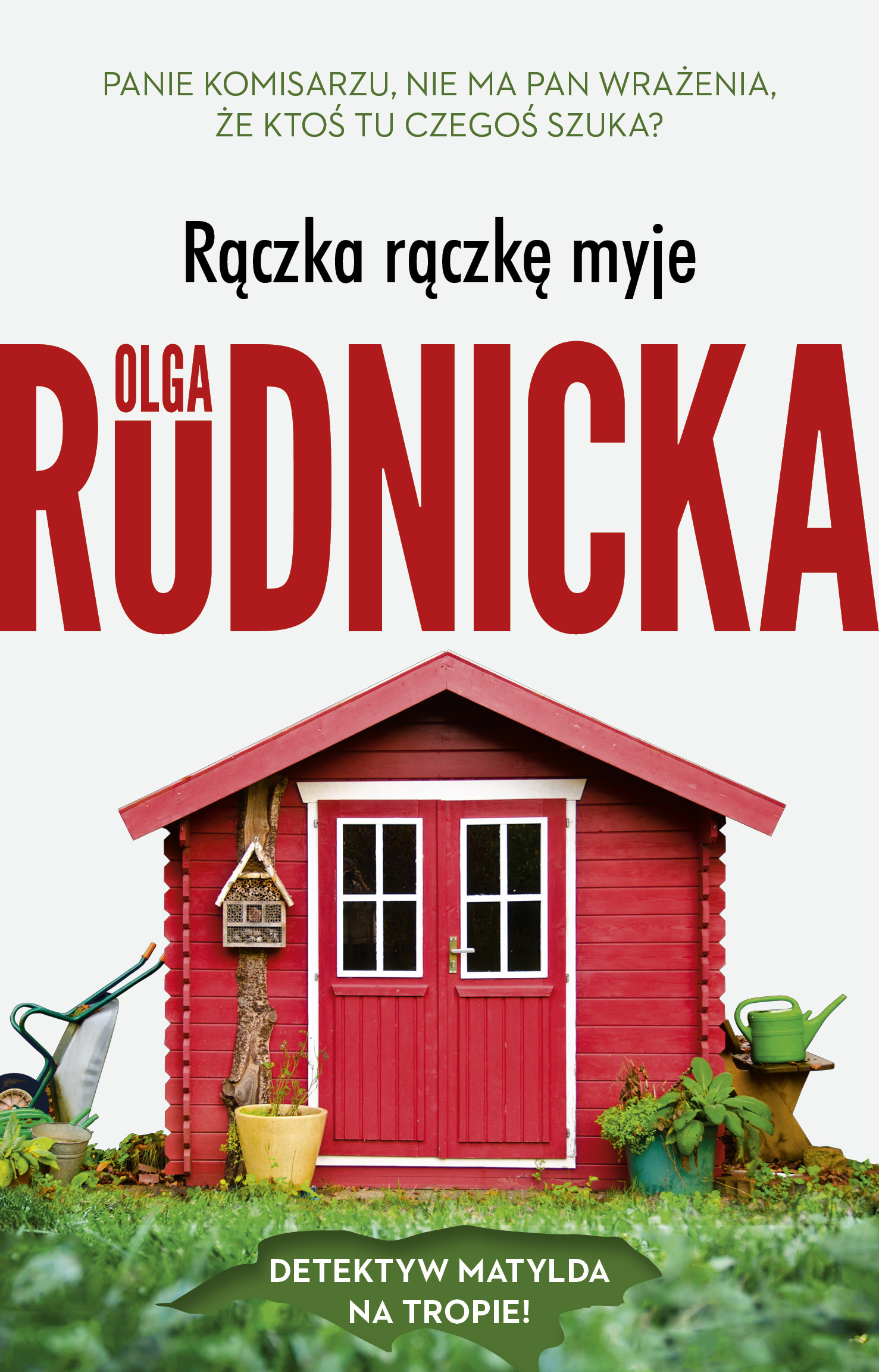 Rączka rączkę myje — okładka e-booka