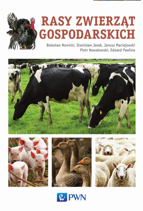 Rasy zwierząt gospodarskich — okładka e-booka