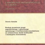 Tytuł: Reakcja jęczmienia jarego nagoziarnistego i oplewionego uprawianego w krótkotrwałej monokulturze na zróżnicowane dawki herbicydów i międzyplon ścierniskowy
Autor: Dorota Gawęda
Wydawnictwo: Uniwersytet Przyrodniczy w Lublinie
Formaty: PDF