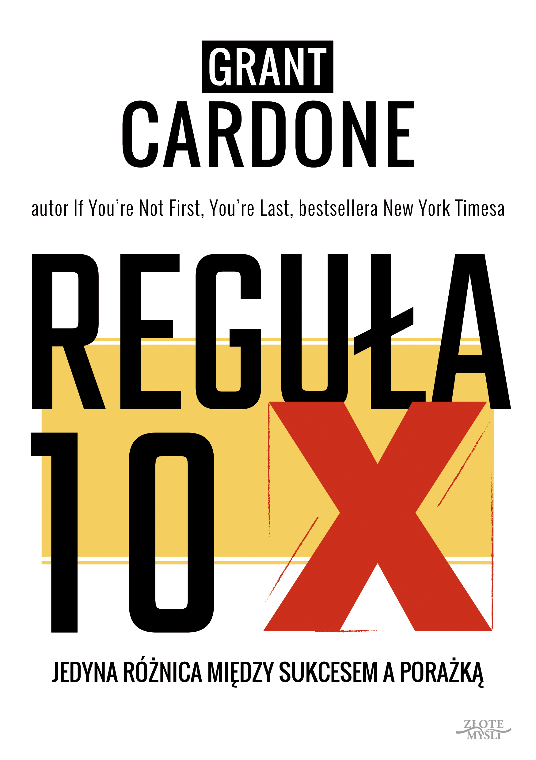 Reguła 10X — okładka e-booka